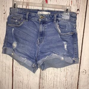 Zara denim shorts